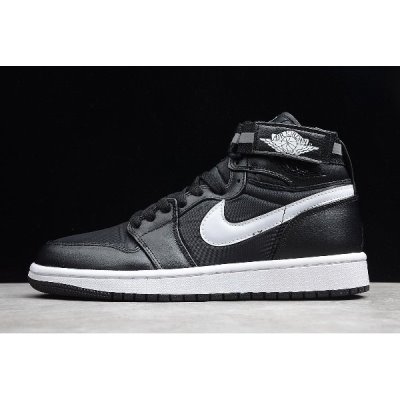 Nike Erkek Air Jordan 1 High Strap Siyah / Koyu Gri Basketbol Ayakkabısı Türkiye - 6WVQSIMH